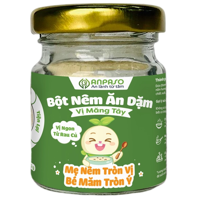 Bột nêm ăn dặm Anpaso 60g - Ảnh 3