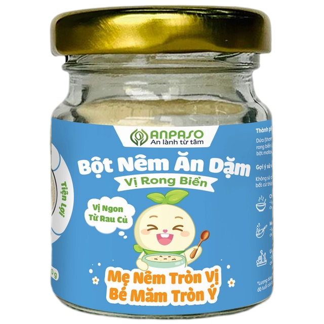 Bột nêm ăn dặm Anpaso 60g - Ảnh 4
