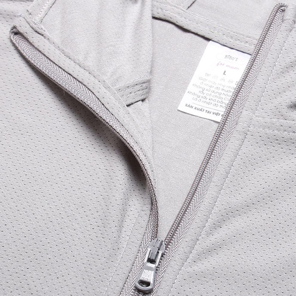 Áo chống nắng cho mẹ Bibo's chống UV màu ghi đậm - Ảnh 2