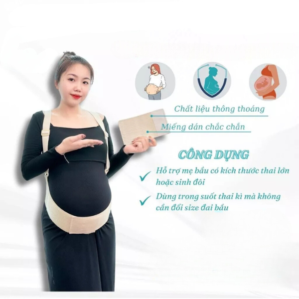 Đai đỡ bụng bầu đa năng - Ảnh 3