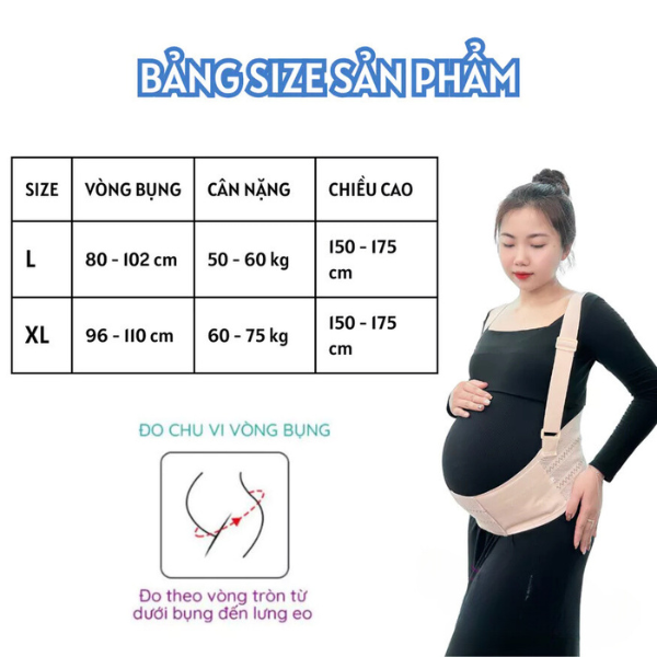Đai đỡ bụng bầu đa năng - Ảnh 4